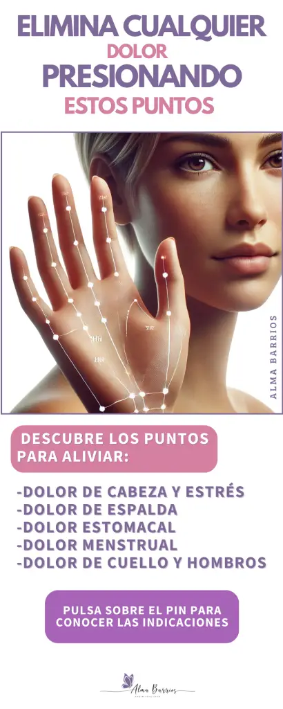 Alivia cualquier dolor presionando estos puntos clave de la mano con la reflexología. ¡Descubre cómo mejorar tu bienestar en minutos! #Reflexología #BienestarHolístico #AlivioDelDolor #TerapiasNaturales #SaludIntegra