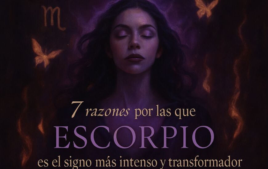 7 Razones por las que Escorpio es el signo más intenso y transformador