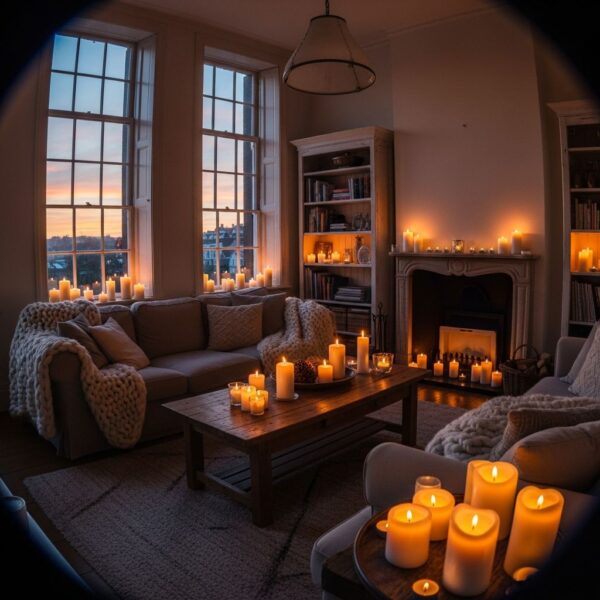 10 Lugares Estratégicos para Colocar Velas y Renovar la Energía de tu Hogar