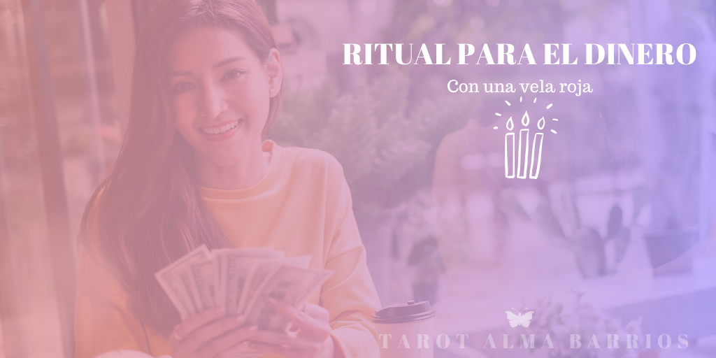 RITUAL PARA EL DINERO con una vela roja