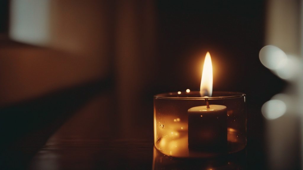 significado de las velas derretidas