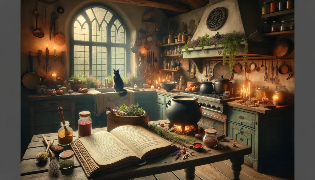 Cocina De Bruja: Recetas Encantadas Para El Bienestar
