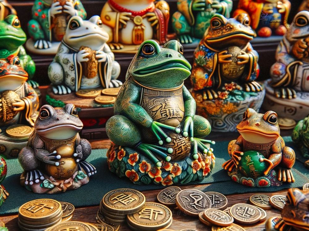 Figuras De Ranas De La Fortuna