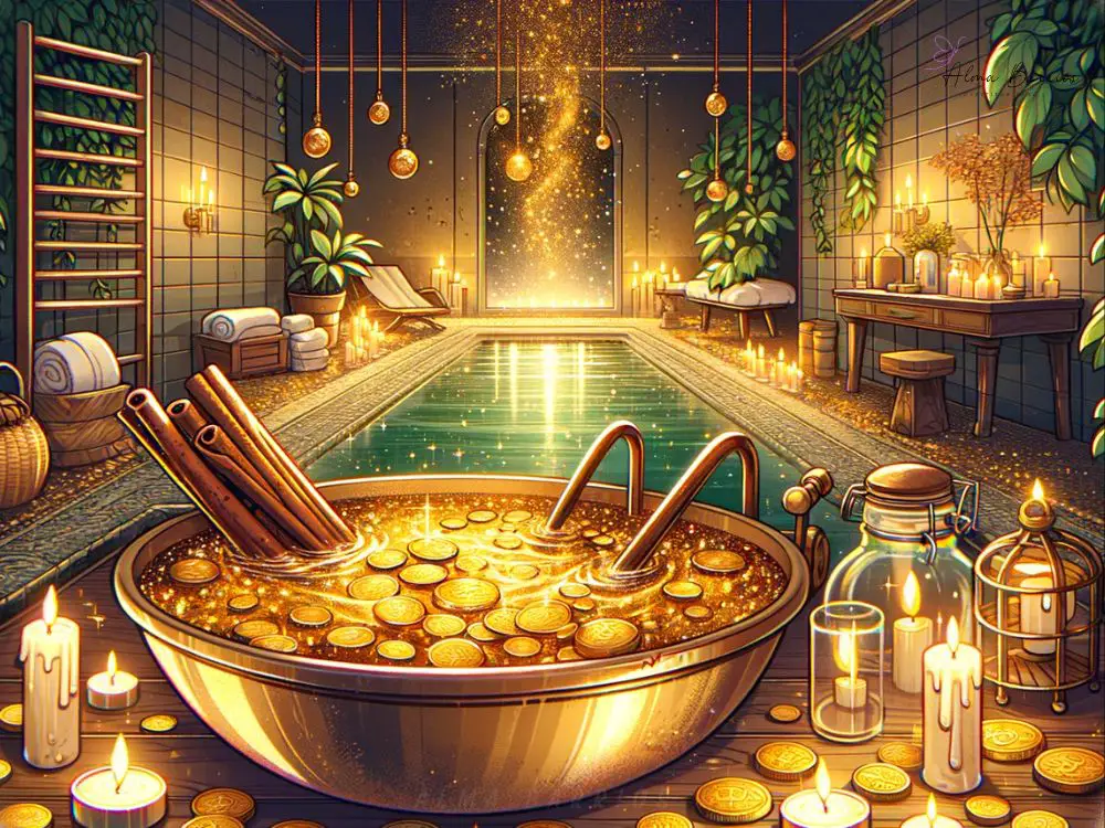 Baño de Canela y Monedas Limpieza para la Riqueza