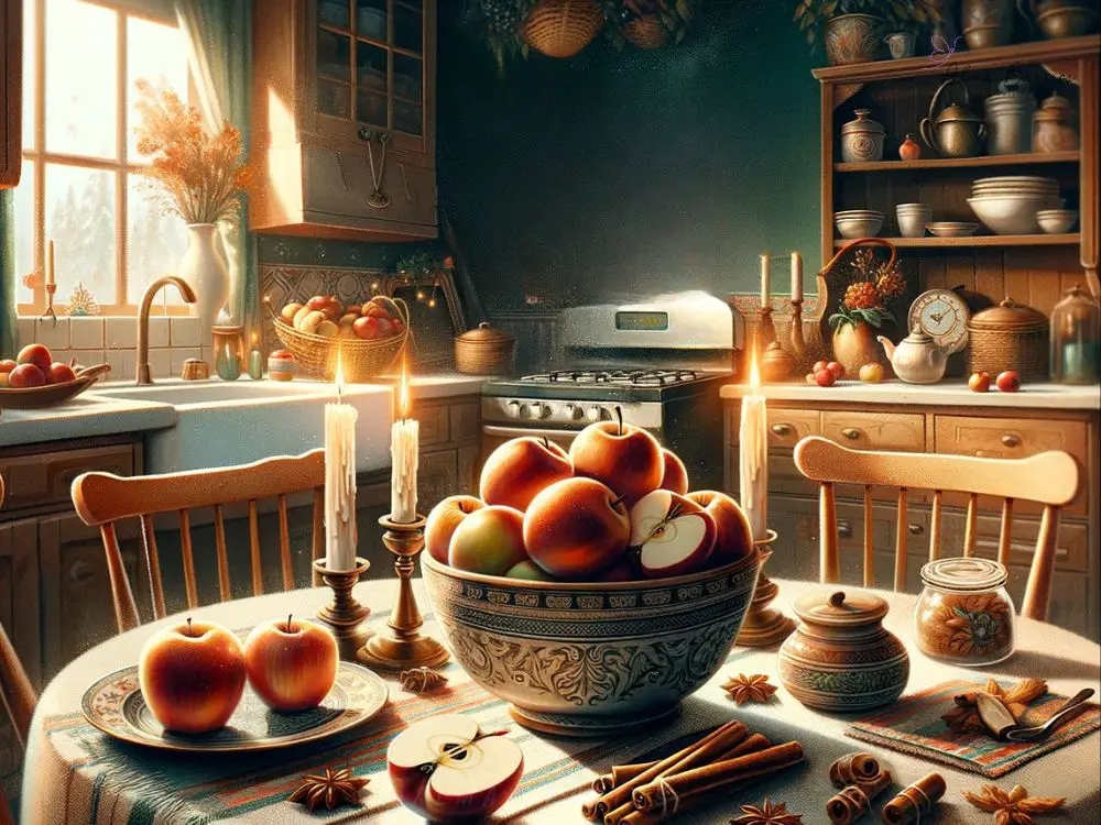 Manzanas y Canela: Rituales Dulces para la Prosperidad en Año Nuevo