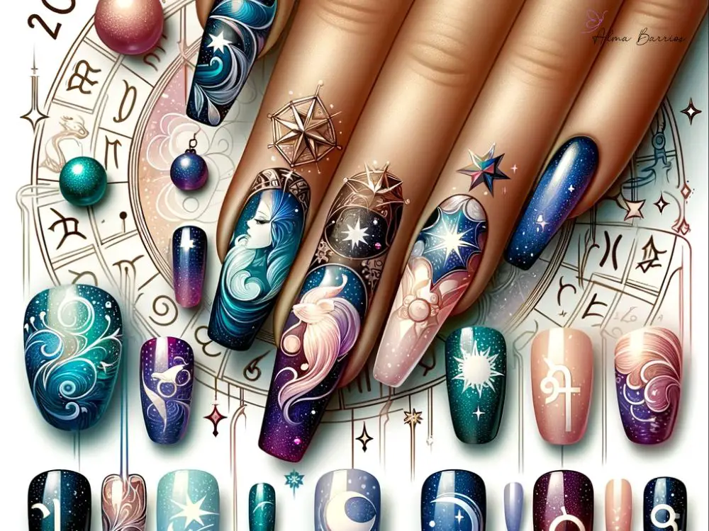 Uñas 2024: Los diseños de tendencia y su relación con los signos del zodiaco