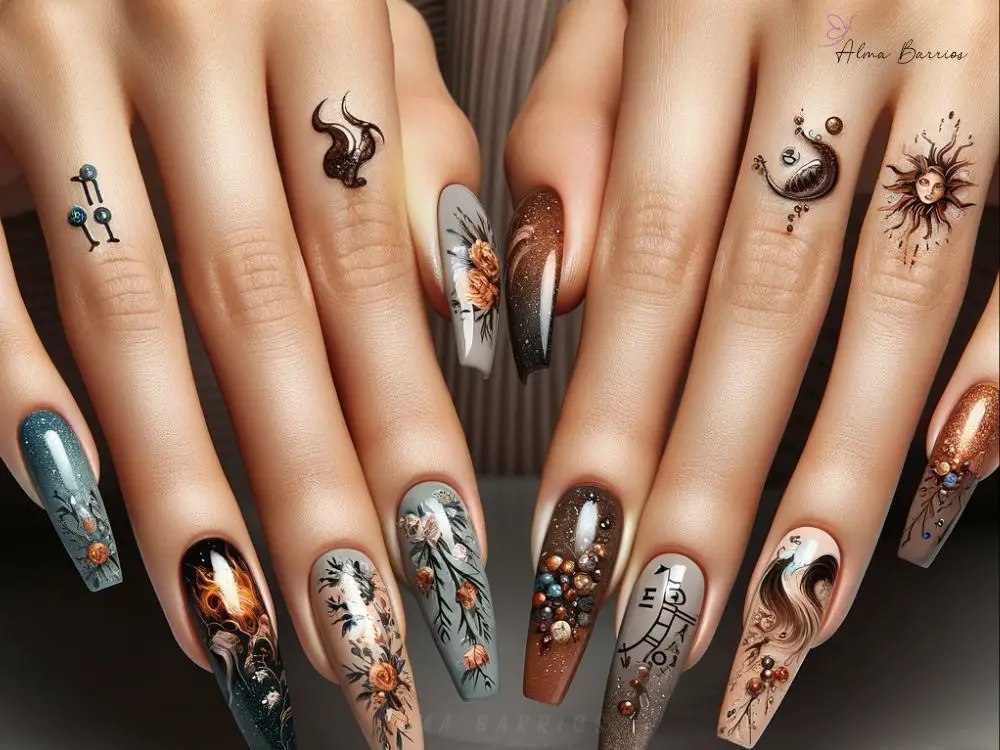 Uñas de Aries a Piscis: Estilos para Cada Signo en el Año 2024