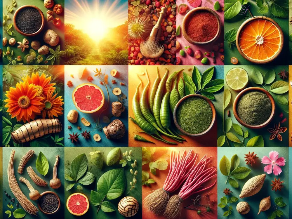 Hierbas curativas para la energía y vitalidad