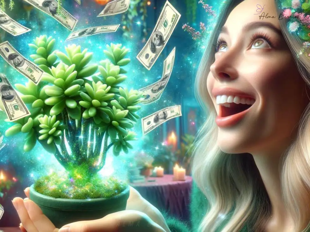 pon 7 clavos en la planta de jade y tendrás dinero, éxito y abundancia
