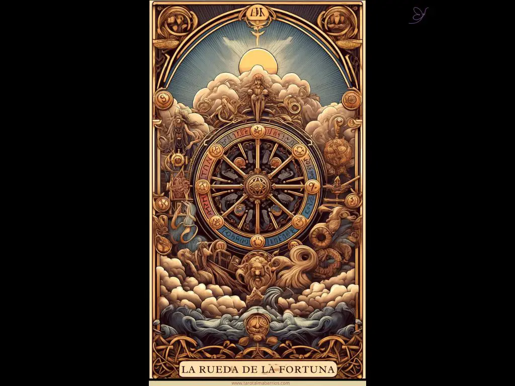 La Rueda de la Fortuna en el Tarot: Significado y Simbolismo
