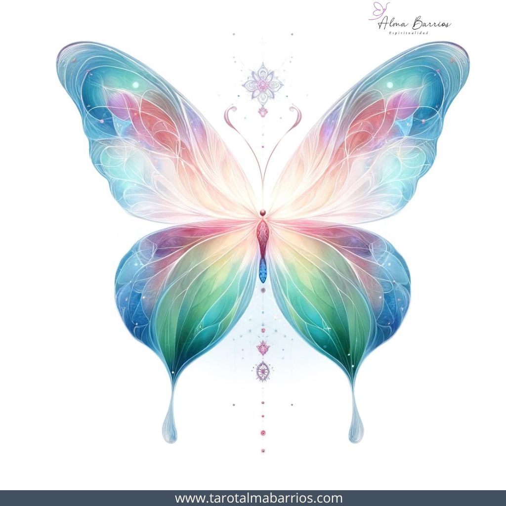 El significado espiritual de las mariposas de colores