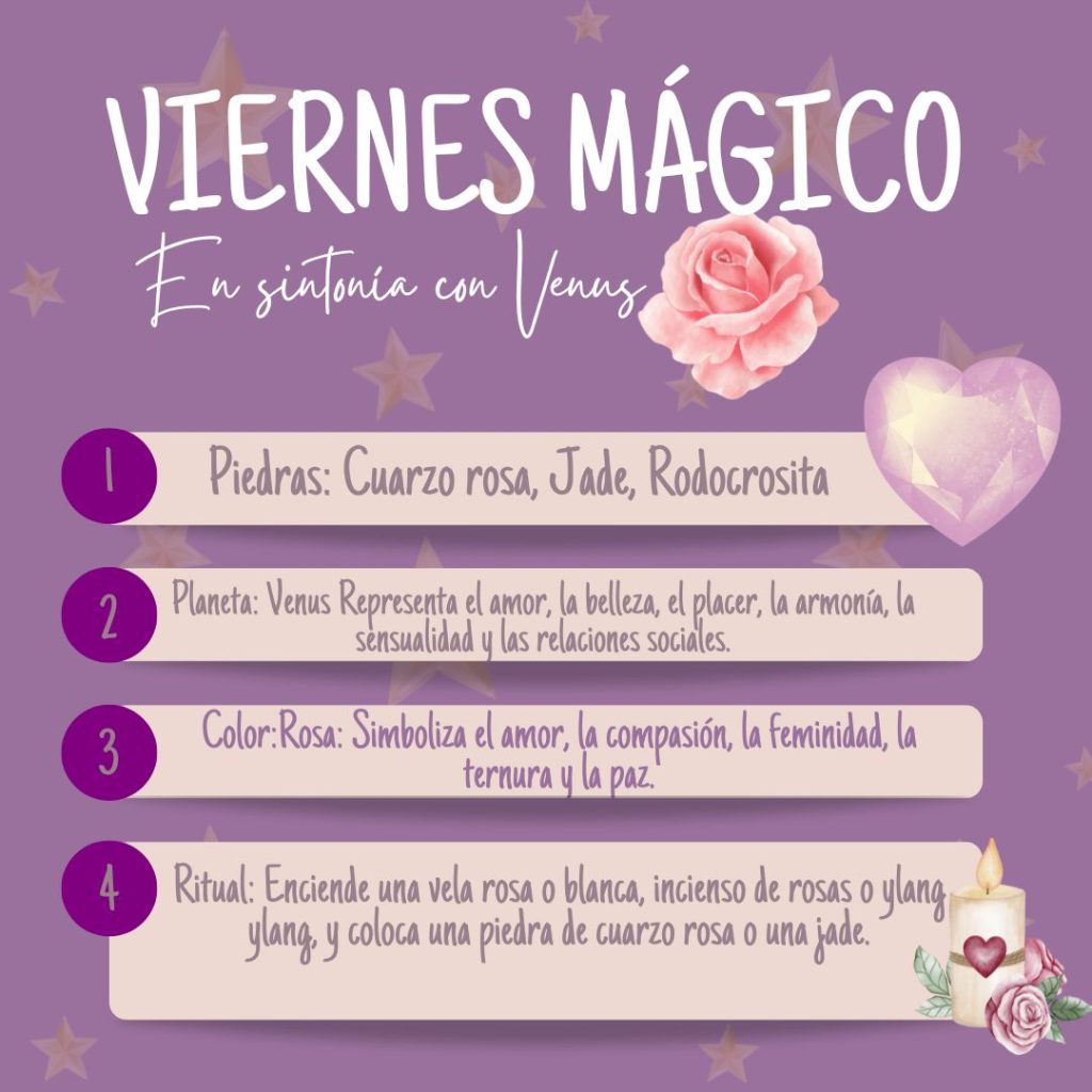 Viernes Mágico En sintonía con Venus