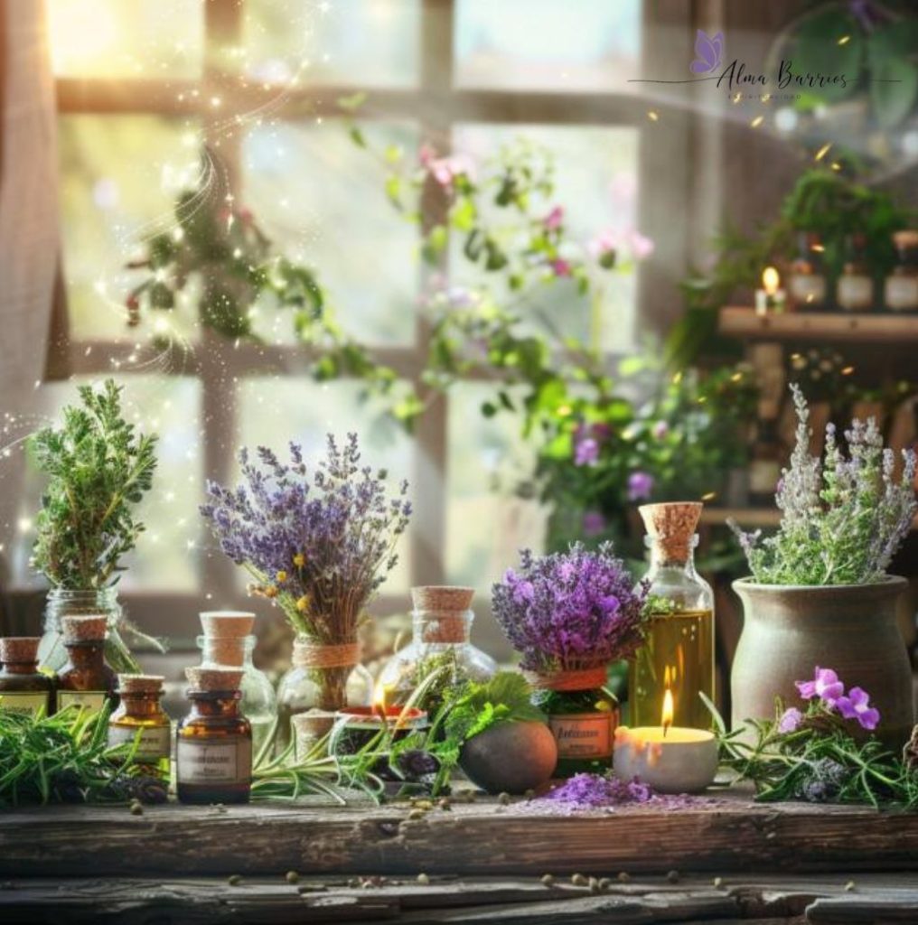 Aromas y Hierbas para una Vida Positiva