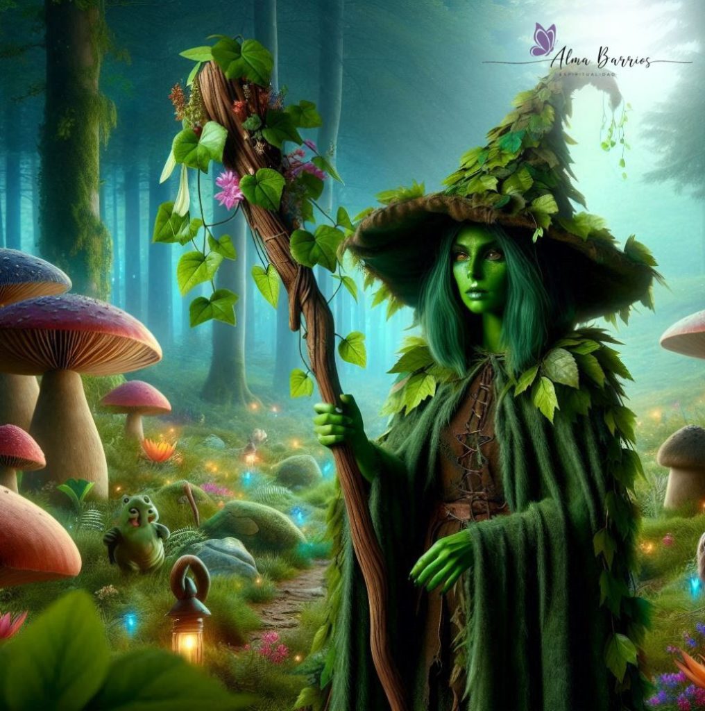 Tipos de Brujas del Bosque Guardianas de los Árboles y Plantas