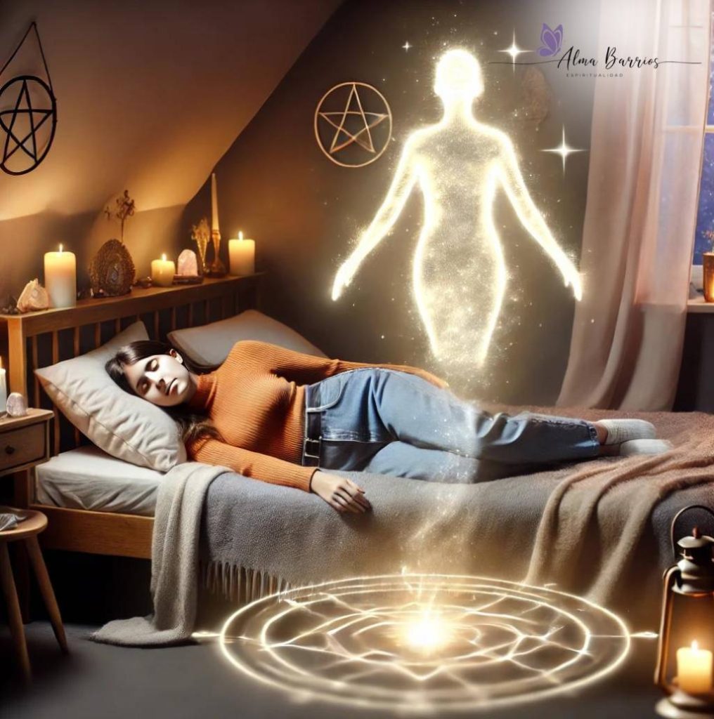 viaje astral de una bruja moderna