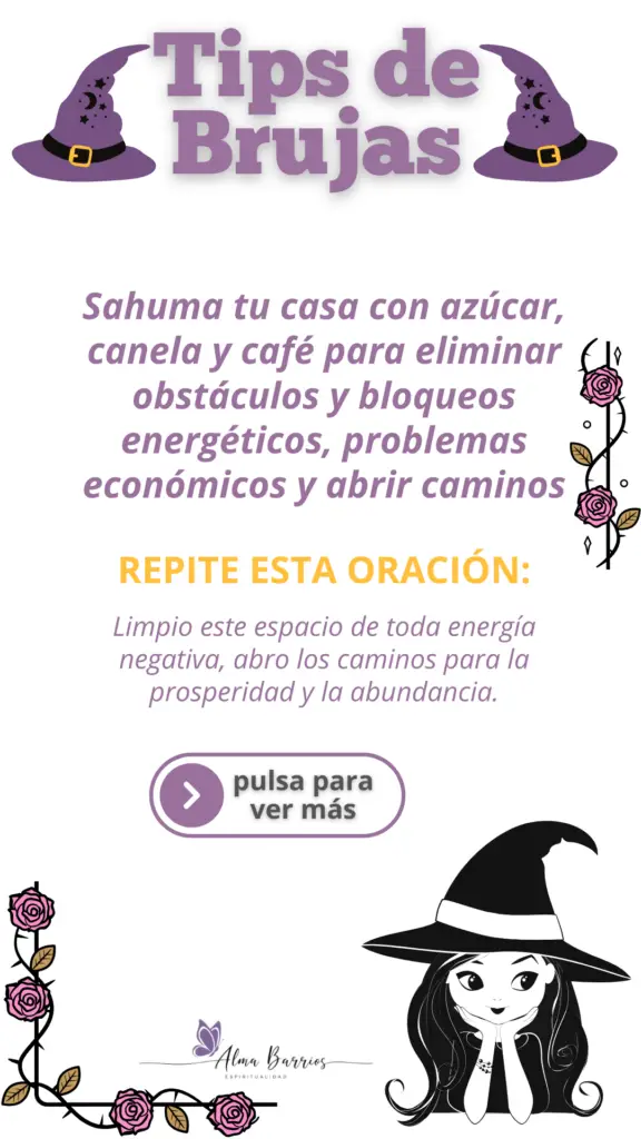 Limpia la energía de tu hogar y abre los caminos hacia la abundancia con este sencillo ritual de sahumerio con canela, azúcar y café. Perfecto para atraer prosperidad y armonía. #RitualesMágicos #Sahumerio #EnergíaPositiva #Prosperidad #Abundancia