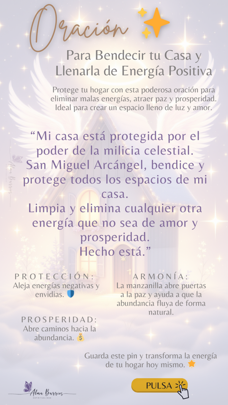Oración para Bendecir y Proteger tu Hogar