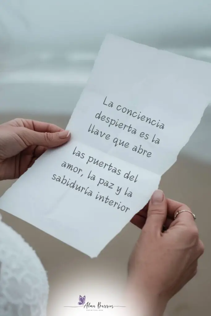 conciencia despierta