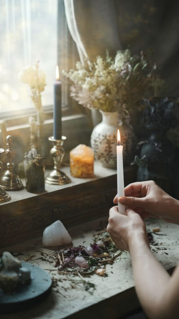 DIY Witchy Altar – Create a Sacred Space for Energy & Intention