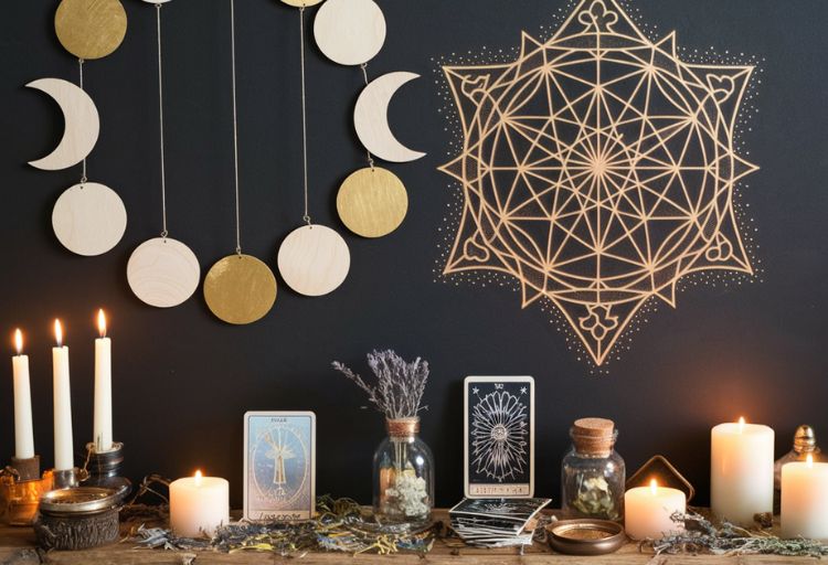 DIY Witchy Boho Wall Art – Magical & Aesthetic Ideas