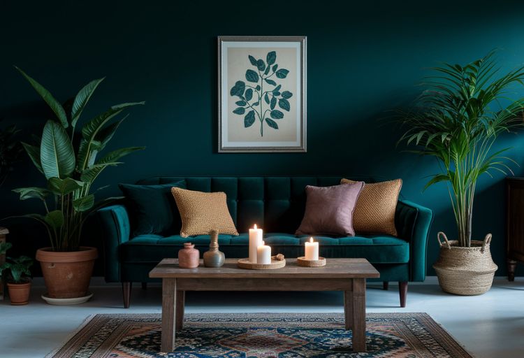 Dark Boho Living Room: A Moody, Magical Take on Bohemian Style