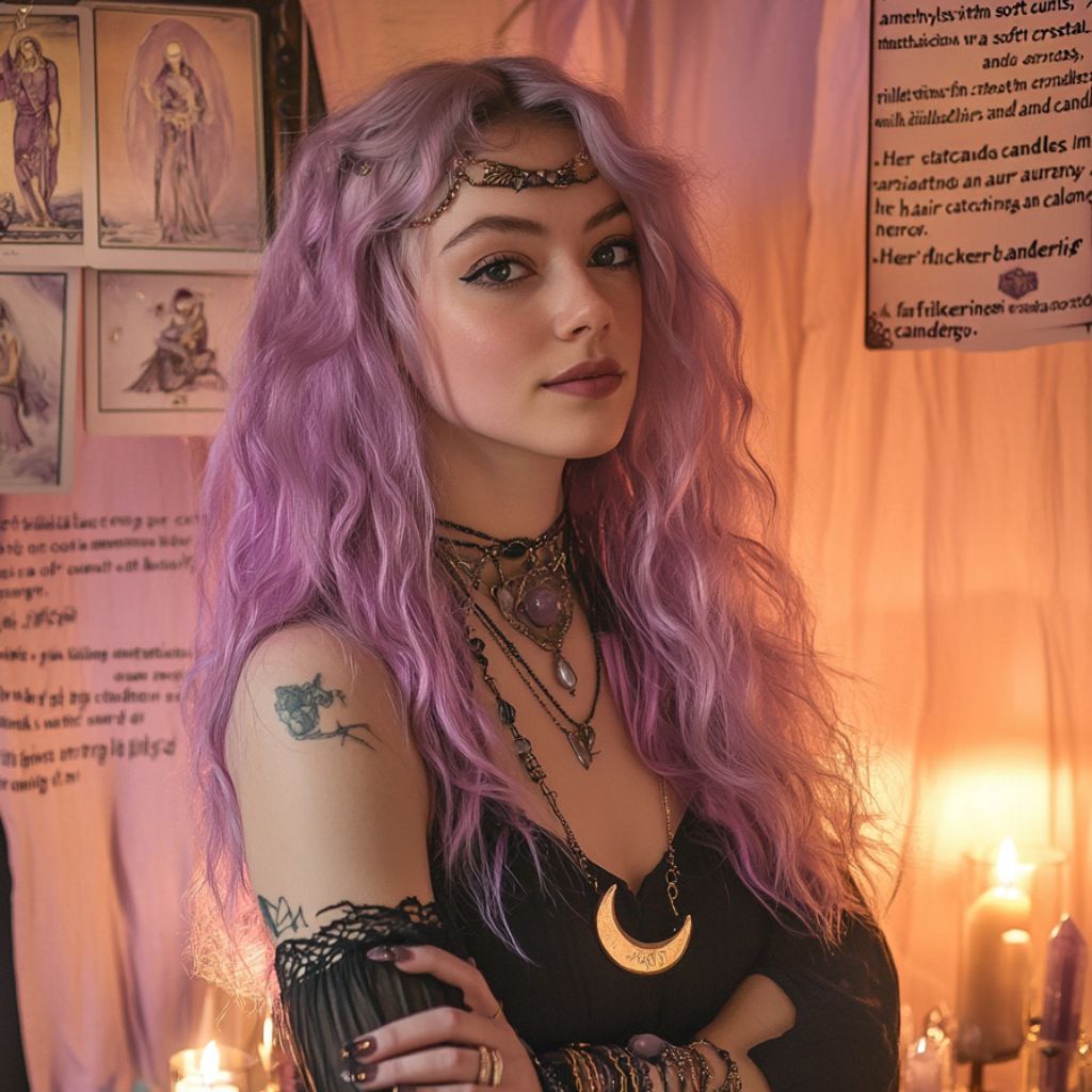 Dreamy Pastel Witchy Hair Colors – Pink & Lavender Blends