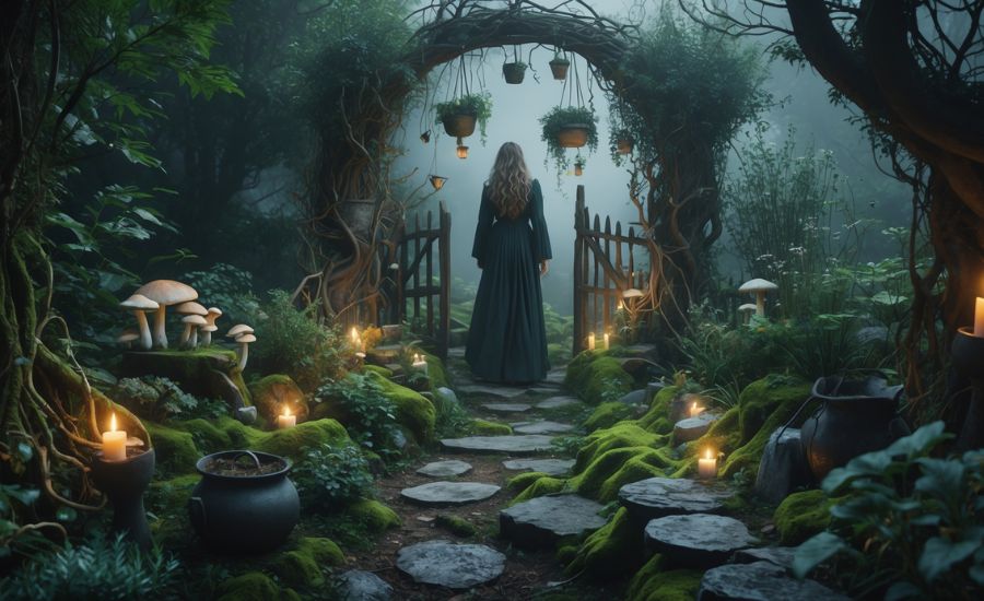 Witch Garden Aesthetic 13 Creative Layouts for Magical Women