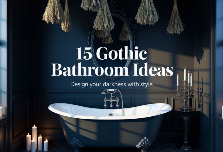 gothic bathroom ideas