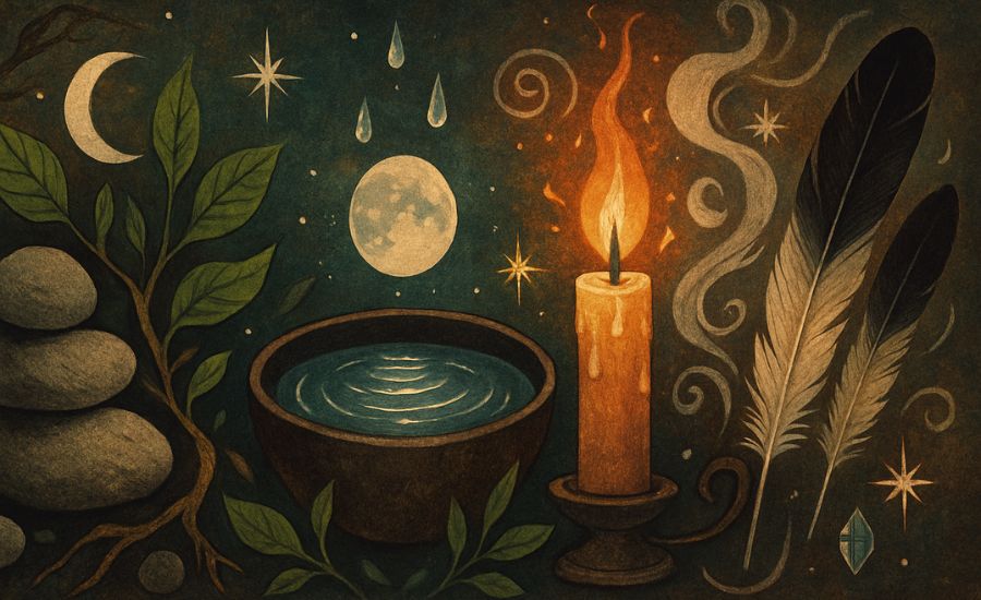 13 correspondencias elementales naturales que toda bruja debe conocer