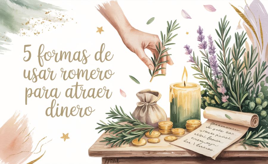 5 formas de usar romero para atraer dinero a tu vida