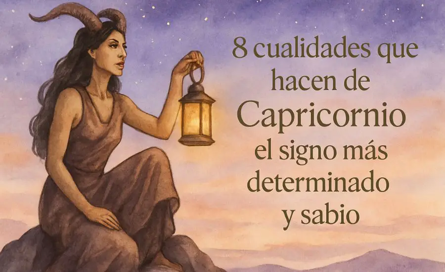 13 cualidades que convierten a Capricornio en el signo más determinado y sabio