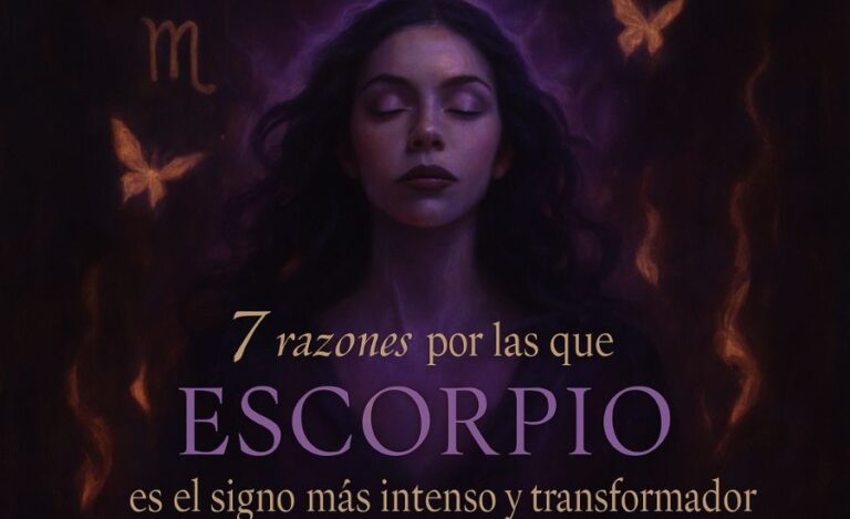7 Razones por las que Escorpio es el signo más intenso y transformador