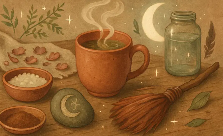 7 formas de practicar magia de la Tierra con objetos cotidianos