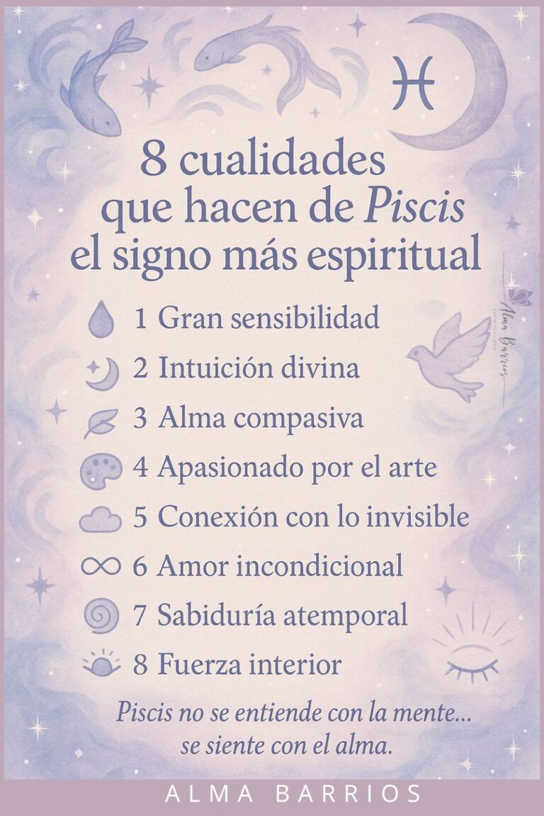 Piscis: 8 cualidades que hacen de Piscis el signo más espiritual