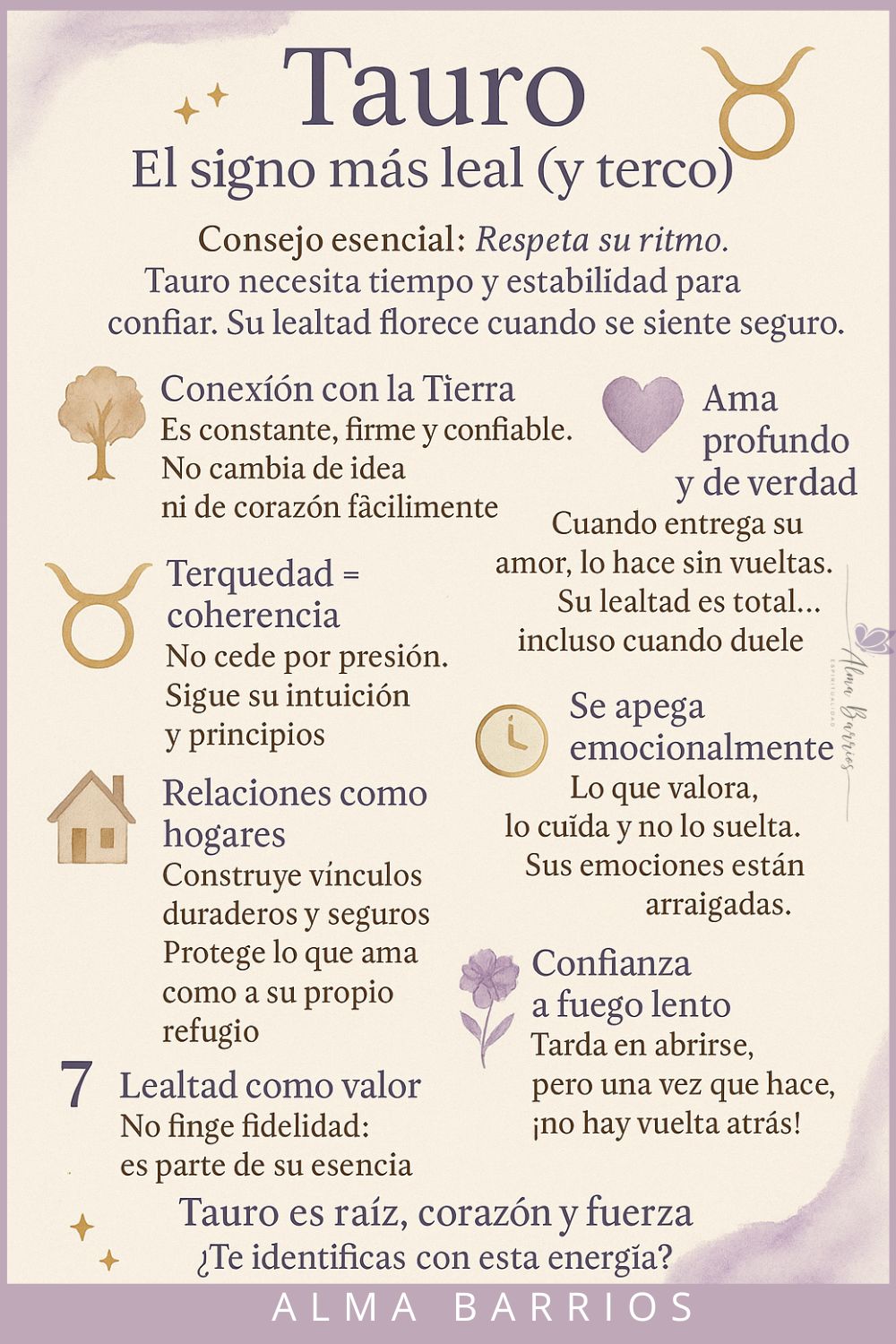 Tauro: 8 razones por las que Tauro es el signo más leal (y terco)