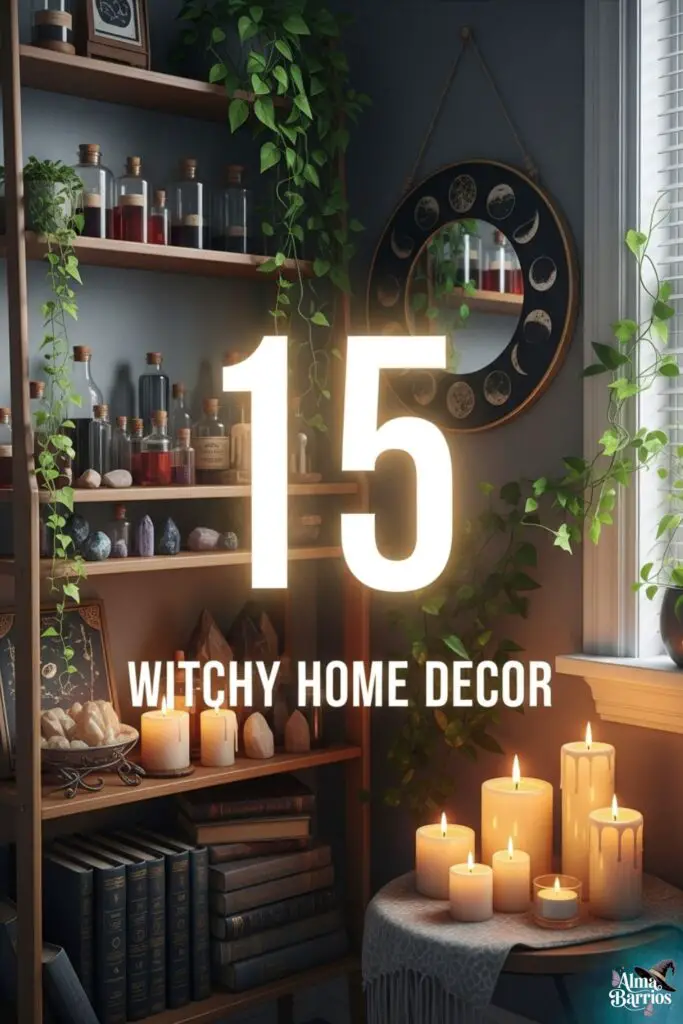 15 Witchy Home Decor Inspired by Forest and Moonlight